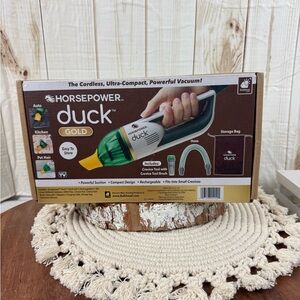 HORSEPOWER Duck Gold Handheld Vacuum - Green & Yellow